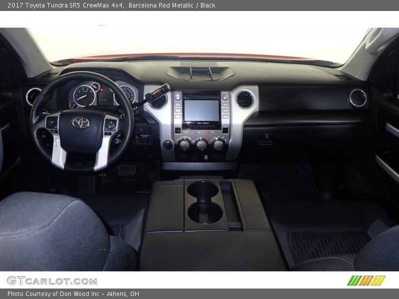 Barcelona Red Metallic / Black 2017 Toyota Tundra SR5 CrewMax 4x4