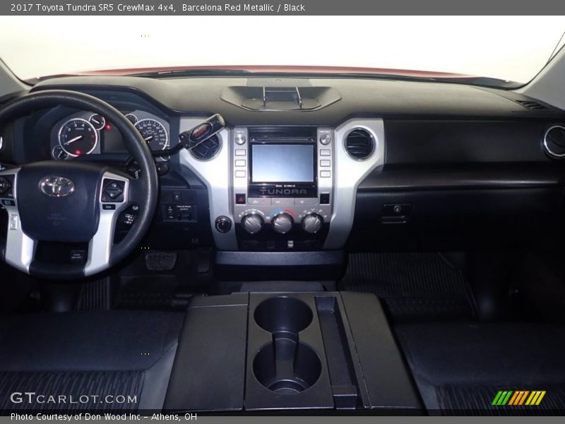 Barcelona Red Metallic / Black 2017 Toyota Tundra SR5 CrewMax 4x4