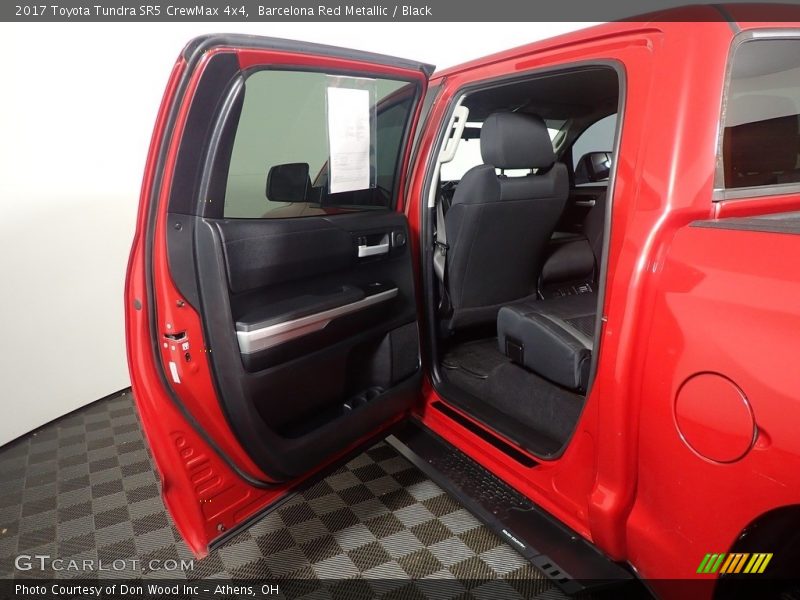 Barcelona Red Metallic / Black 2017 Toyota Tundra SR5 CrewMax 4x4