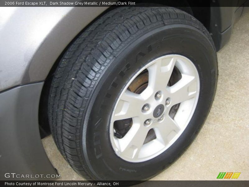 Dark Shadow Grey Metallic / Medium/Dark Flint 2006 Ford Escape XLT