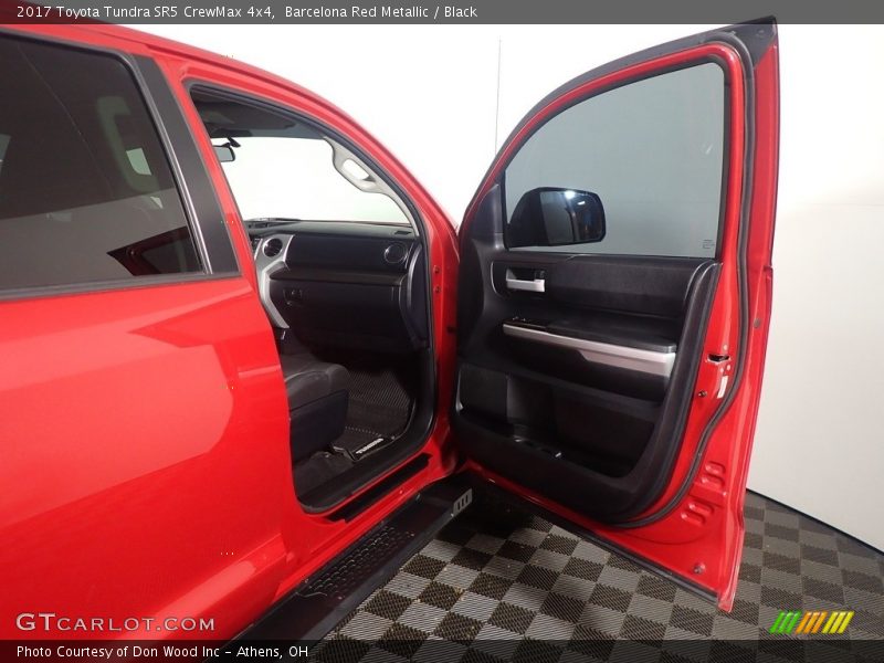 Barcelona Red Metallic / Black 2017 Toyota Tundra SR5 CrewMax 4x4