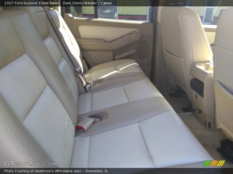 Dark Cherry Metallic / Camel 2007 Ford Explorer Eddie Bauer