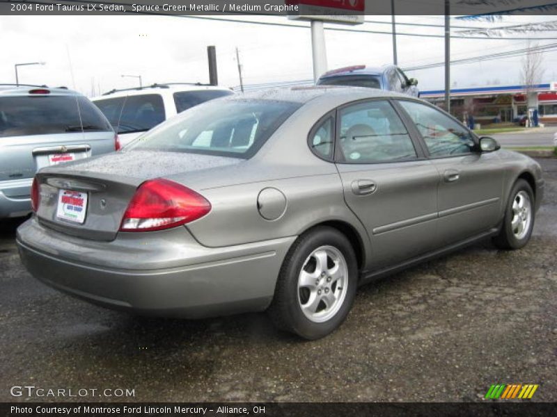 Spruce Green Metallic / Medium Graphite 2004 Ford Taurus LX Sedan