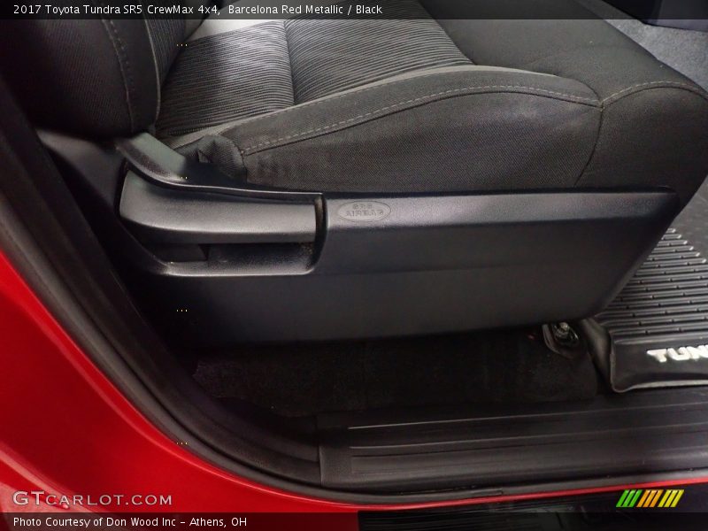 Barcelona Red Metallic / Black 2017 Toyota Tundra SR5 CrewMax 4x4