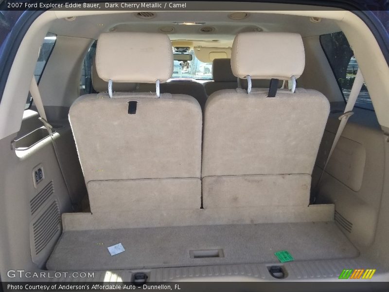 Dark Cherry Metallic / Camel 2007 Ford Explorer Eddie Bauer