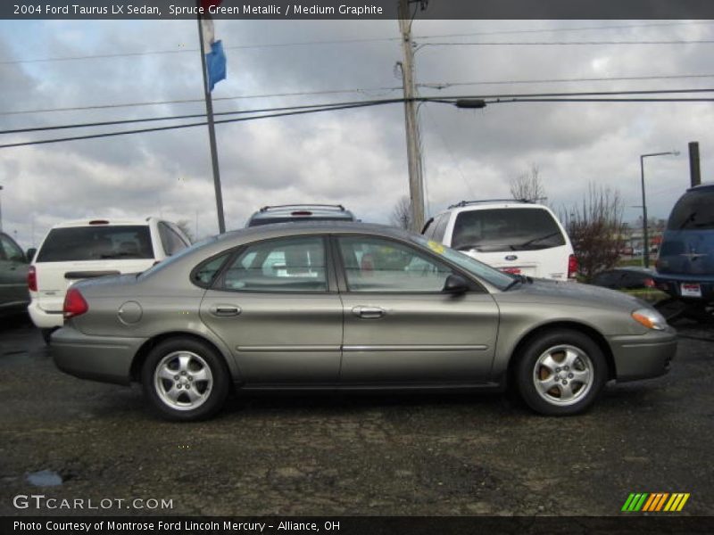 Spruce Green Metallic / Medium Graphite 2004 Ford Taurus LX Sedan