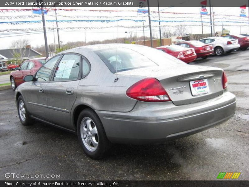 Spruce Green Metallic / Medium Graphite 2004 Ford Taurus LX Sedan