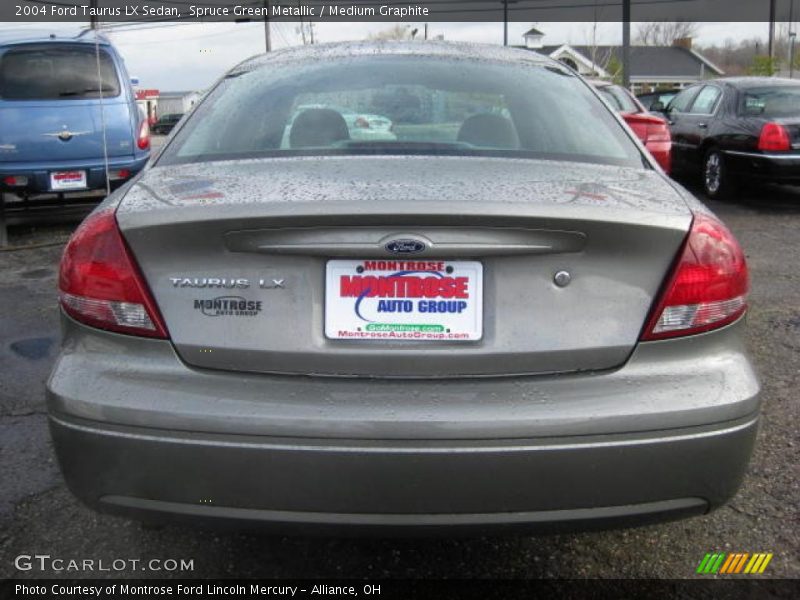 Spruce Green Metallic / Medium Graphite 2004 Ford Taurus LX Sedan