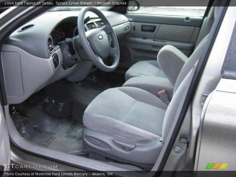 Spruce Green Metallic / Medium Graphite 2004 Ford Taurus LX Sedan