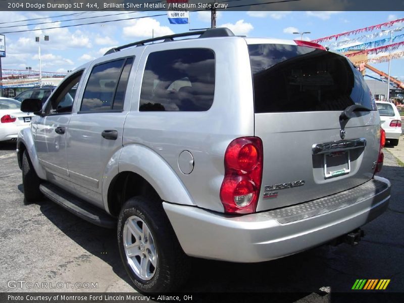 Brilliant Silver Metallic / Medium Slate Gray 2004 Dodge Durango SLT 4x4