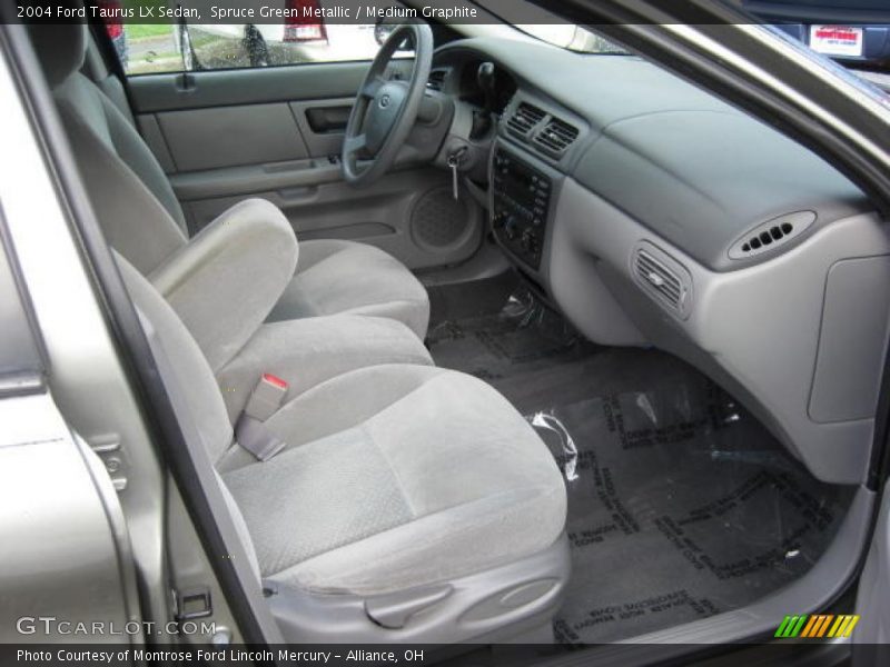 Spruce Green Metallic / Medium Graphite 2004 Ford Taurus LX Sedan