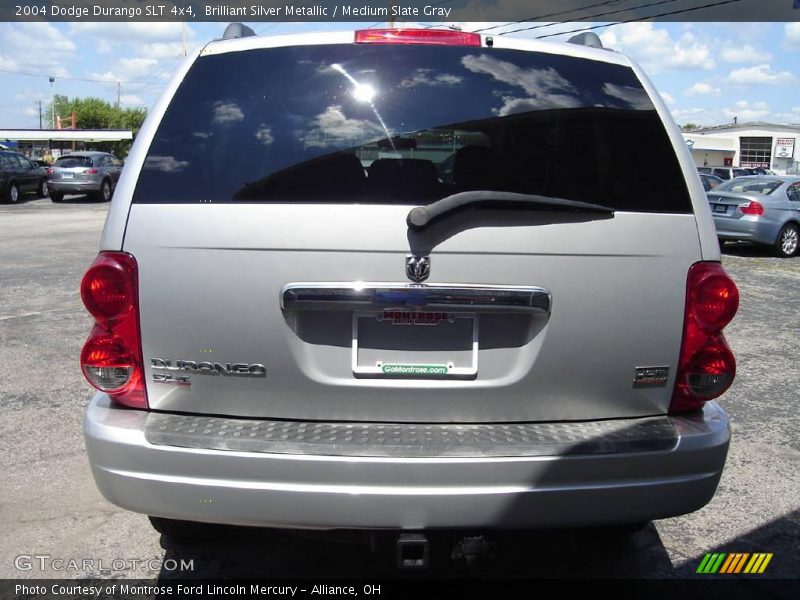 Brilliant Silver Metallic / Medium Slate Gray 2004 Dodge Durango SLT 4x4