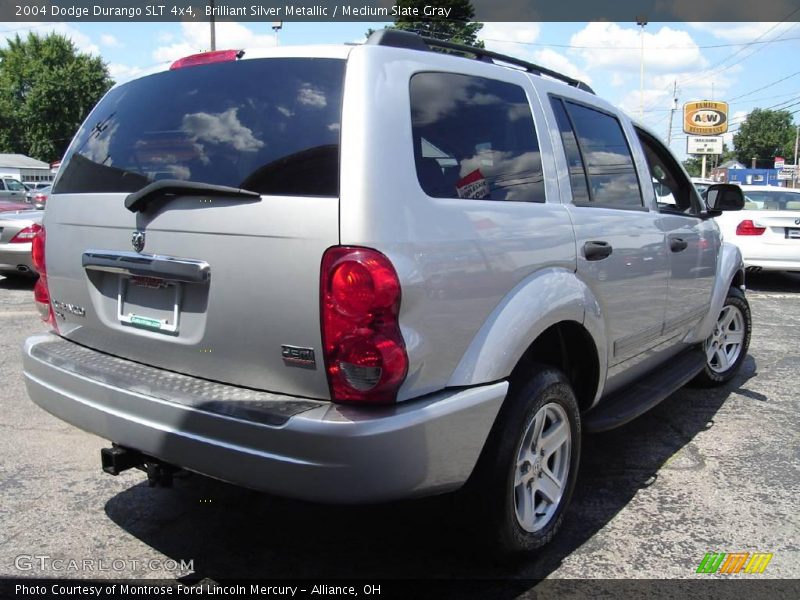 Brilliant Silver Metallic / Medium Slate Gray 2004 Dodge Durango SLT 4x4