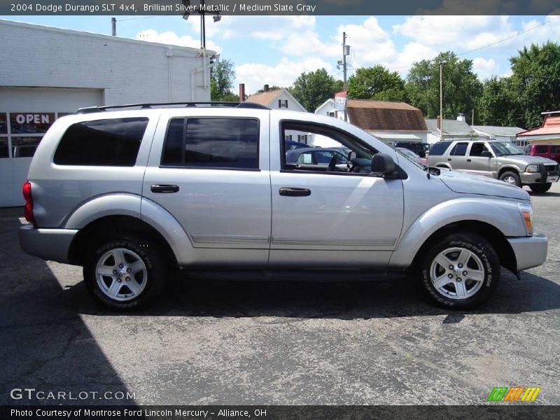 Brilliant Silver Metallic / Medium Slate Gray 2004 Dodge Durango SLT 4x4