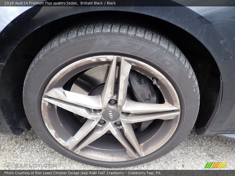 Brilliant Black / Black 2018 Audi S4 Premium Plus quattro Sedan