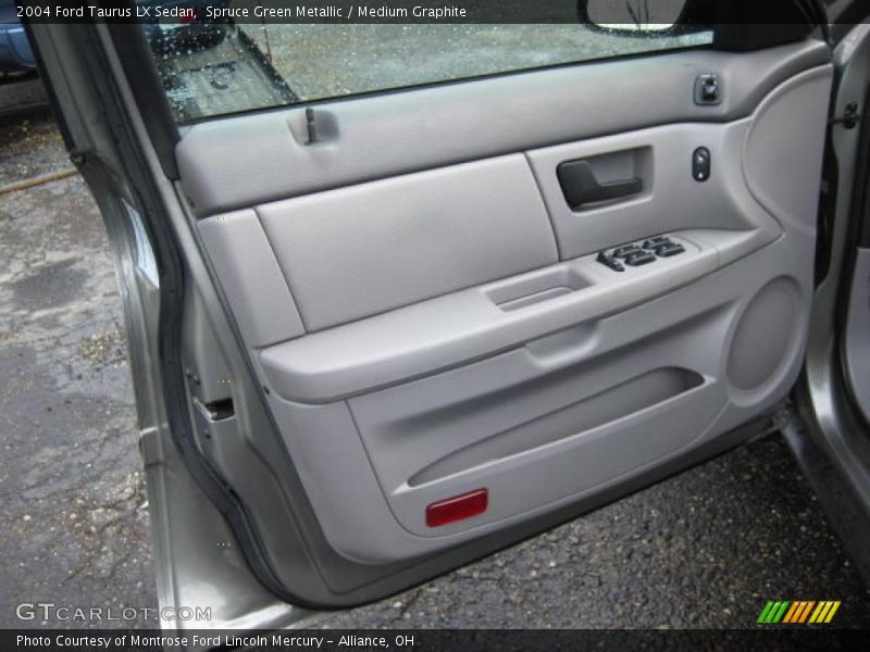 Spruce Green Metallic / Medium Graphite 2004 Ford Taurus LX Sedan