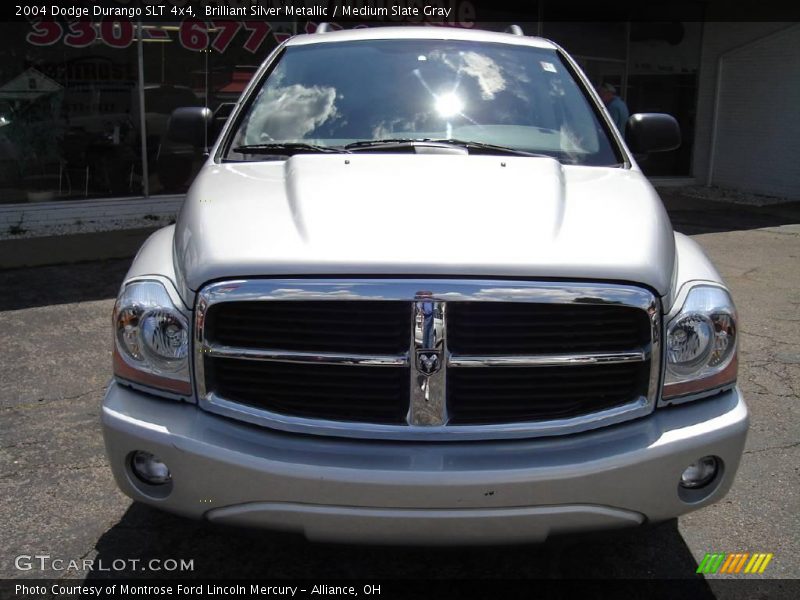 Brilliant Silver Metallic / Medium Slate Gray 2004 Dodge Durango SLT 4x4