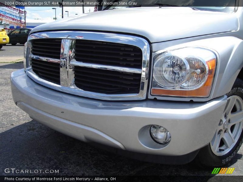 Brilliant Silver Metallic / Medium Slate Gray 2004 Dodge Durango SLT 4x4