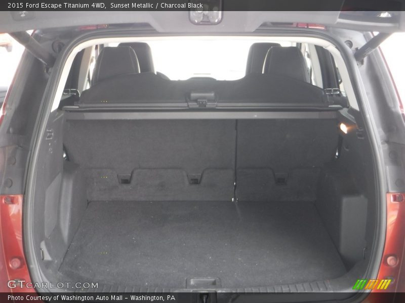 Sunset Metallic / Charcoal Black 2015 Ford Escape Titanium 4WD