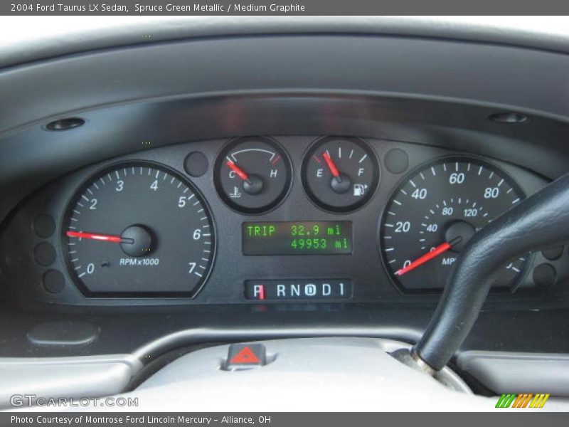 Spruce Green Metallic / Medium Graphite 2004 Ford Taurus LX Sedan