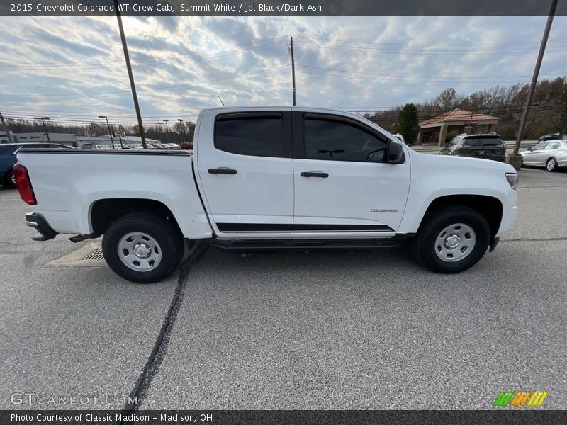Summit White / Jet Black/Dark Ash 2015 Chevrolet Colorado WT Crew Cab