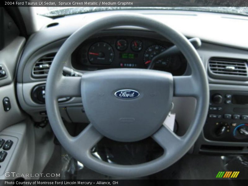 Spruce Green Metallic / Medium Graphite 2004 Ford Taurus LX Sedan