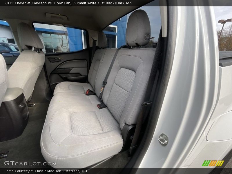 Rear Seat of 2015 Colorado WT Crew Cab