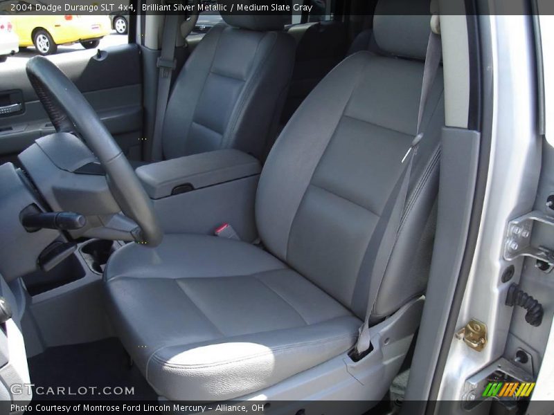 Brilliant Silver Metallic / Medium Slate Gray 2004 Dodge Durango SLT 4x4
