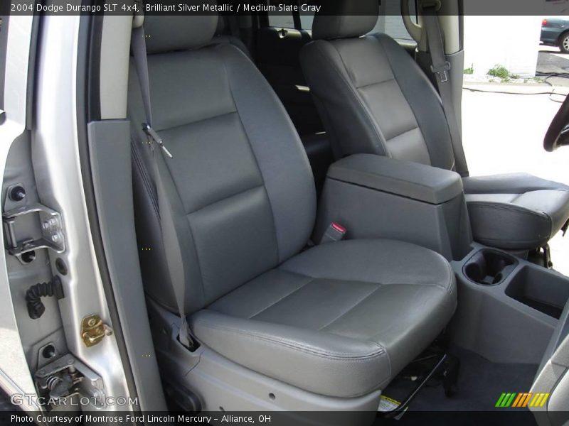 Brilliant Silver Metallic / Medium Slate Gray 2004 Dodge Durango SLT 4x4