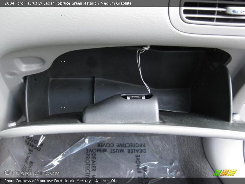 Spruce Green Metallic / Medium Graphite 2004 Ford Taurus LX Sedan