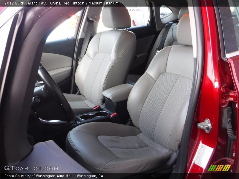 Crystal Red Tintcoat / Medium Titanium 2012 Buick Verano FWD