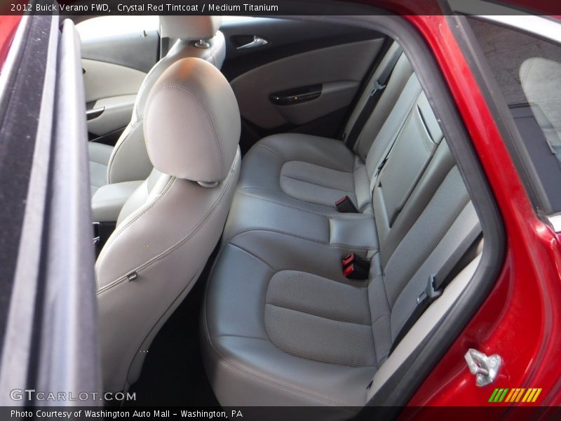 Crystal Red Tintcoat / Medium Titanium 2012 Buick Verano FWD