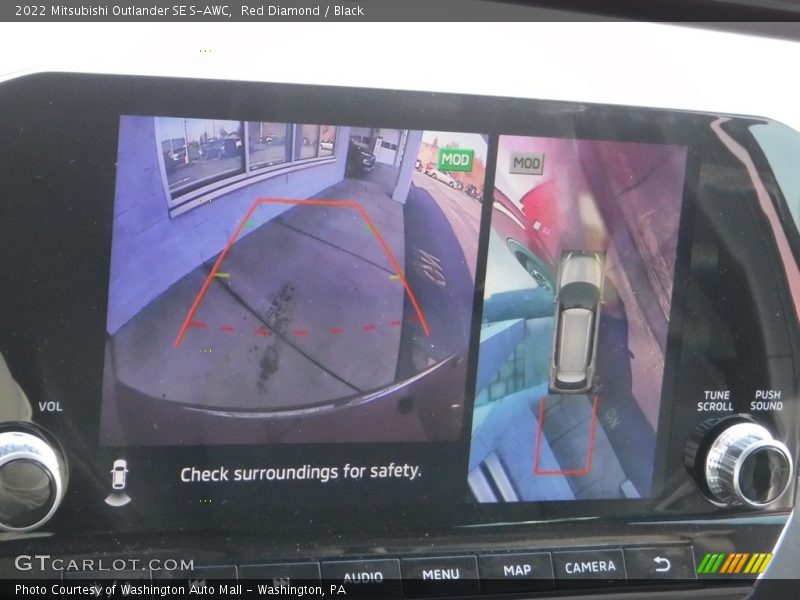 Red Diamond / Black 2022 Mitsubishi Outlander SE S-AWC