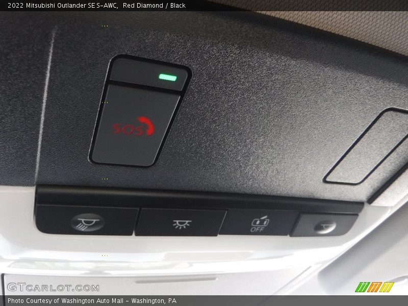 Red Diamond / Black 2022 Mitsubishi Outlander SE S-AWC