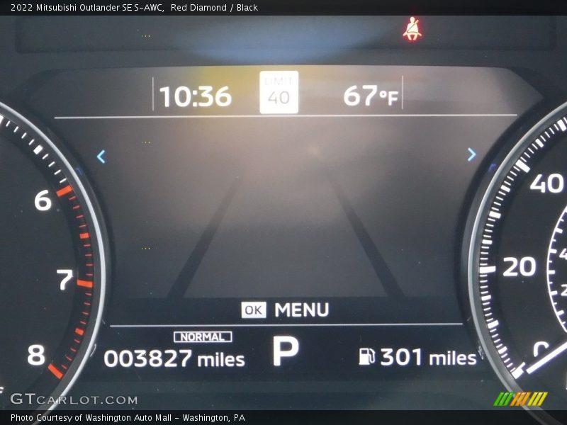 Red Diamond / Black 2022 Mitsubishi Outlander SE S-AWC