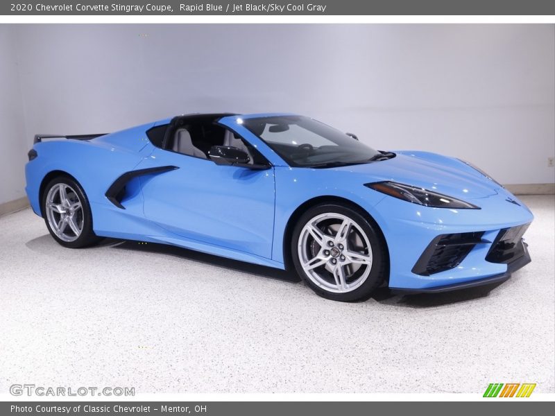 Front 3/4 View of 2020 Corvette Stingray Coupe