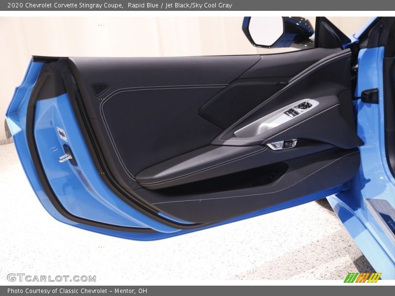 Door Panel of 2020 Corvette Stingray Coupe