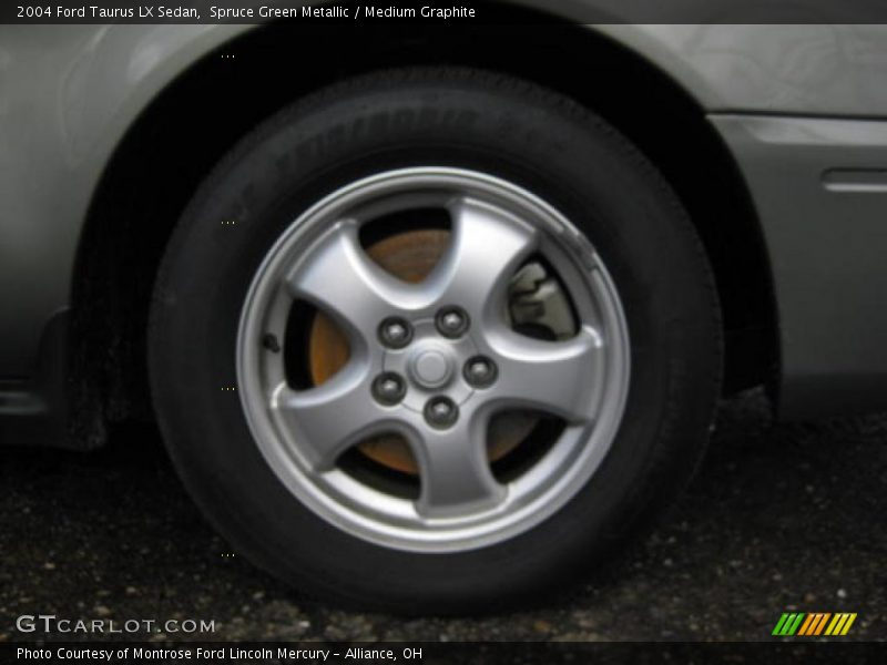 Spruce Green Metallic / Medium Graphite 2004 Ford Taurus LX Sedan