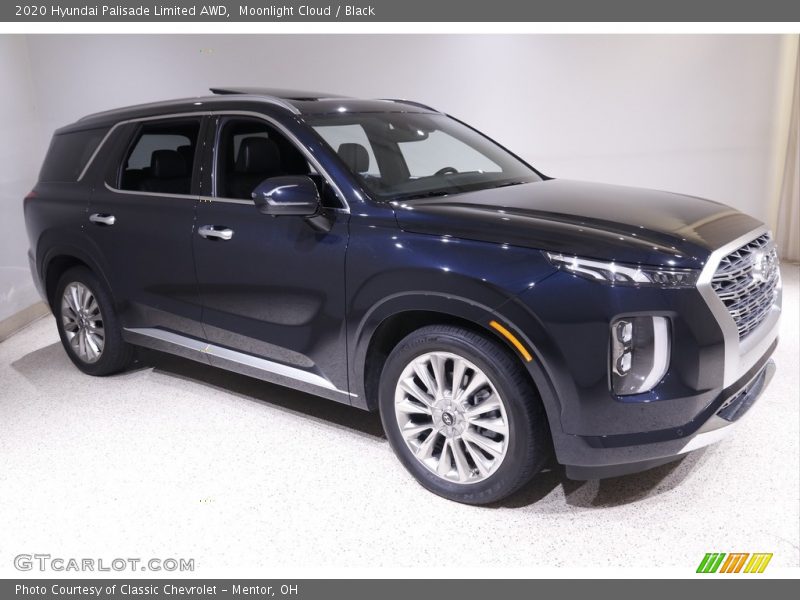 Moonlight Cloud / Black 2020 Hyundai Palisade Limited AWD