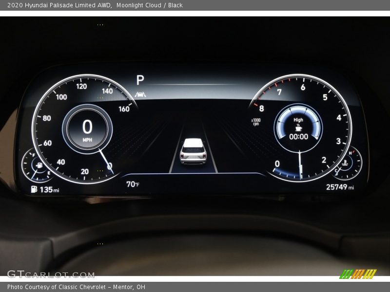 Moonlight Cloud / Black 2020 Hyundai Palisade Limited AWD