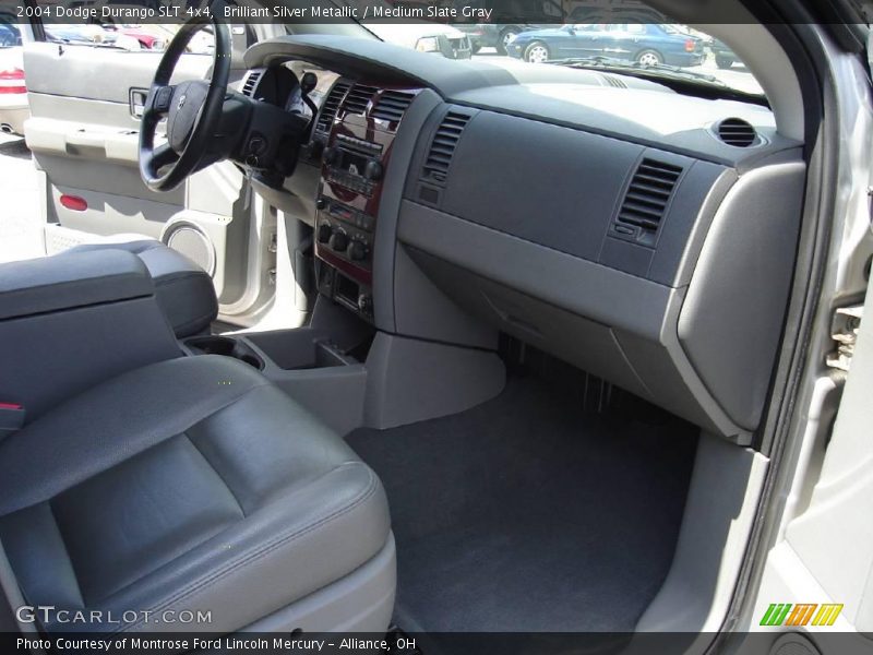 Brilliant Silver Metallic / Medium Slate Gray 2004 Dodge Durango SLT 4x4