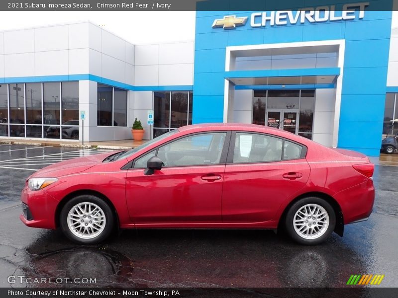  2021 Impreza Sedan Crimson Red Pearl