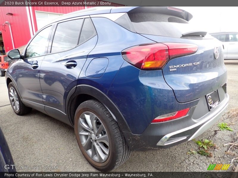 Deep Azure Metallic / Ebony 2020 Buick Encore GX Essence