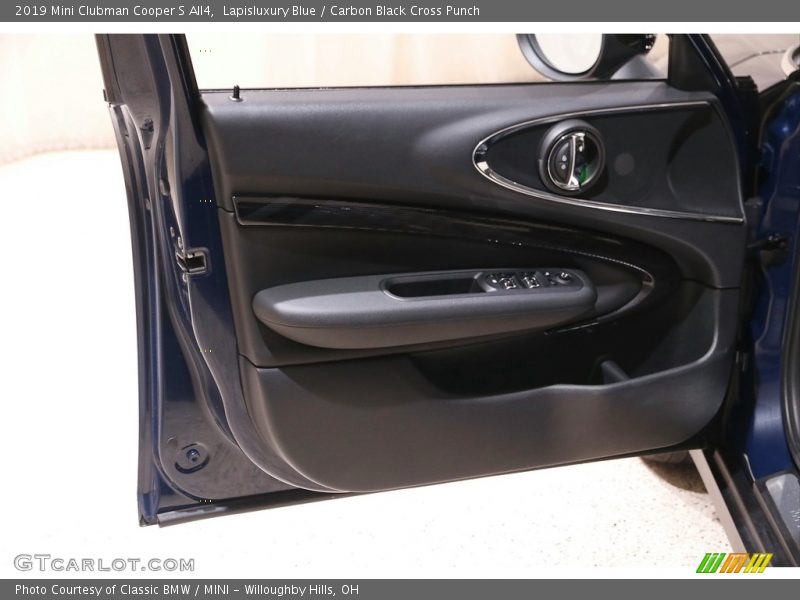 Lapisluxury Blue / Carbon Black Cross Punch 2019 Mini Clubman Cooper S All4