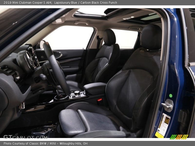 Lapisluxury Blue / Carbon Black Cross Punch 2019 Mini Clubman Cooper S All4