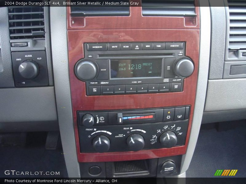 Brilliant Silver Metallic / Medium Slate Gray 2004 Dodge Durango SLT 4x4