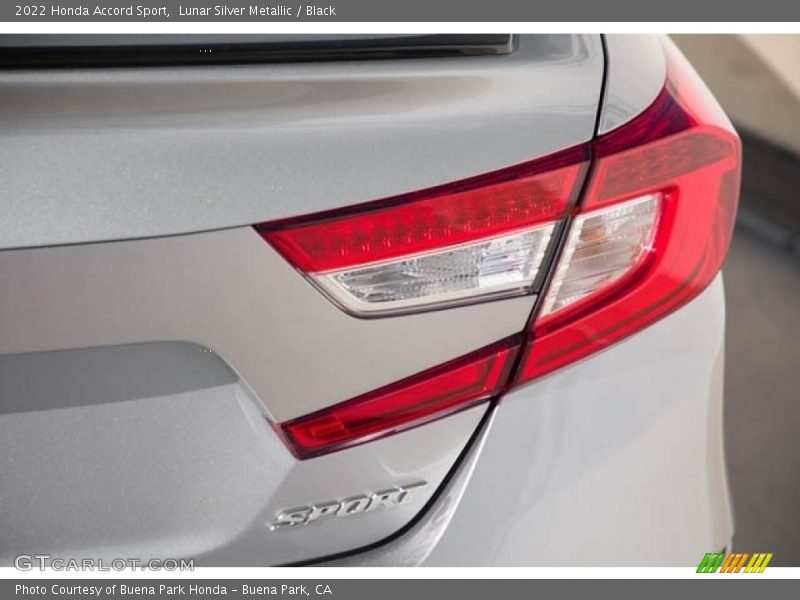 Lunar Silver Metallic / Black 2022 Honda Accord Sport