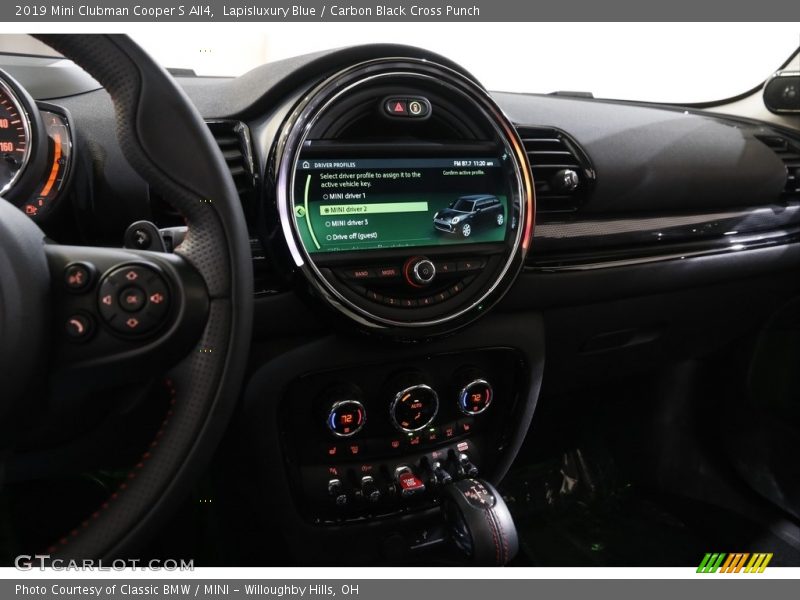 Lapisluxury Blue / Carbon Black Cross Punch 2019 Mini Clubman Cooper S All4