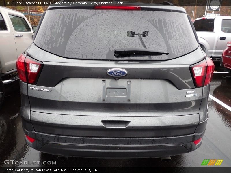 Magnetic / Chromite Gray/Charcoal Black 2019 Ford Escape SEL 4WD