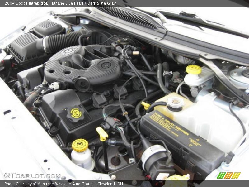 Butane Blue Pearl / Dark Slate Gray 2004 Dodge Intrepid SE